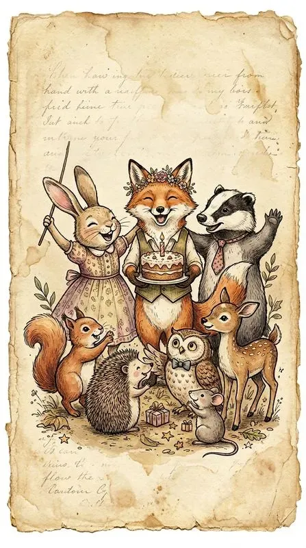Festive Celebration Junk Journal Pages