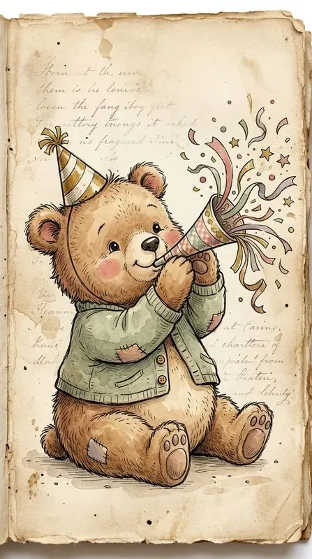 Festive Celebration Junk Journal Pages