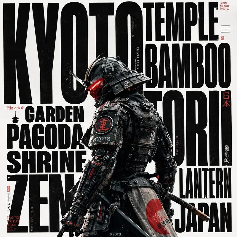 Urban Typography Character Posters