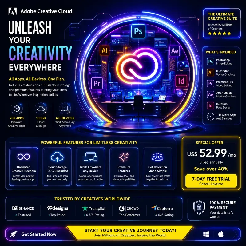 Premium Neon Tech Promo Poster Packs