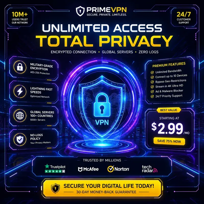 Premium Neon Tech Promo Poster Packs