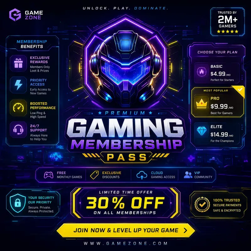Premium Neon Tech Promo Poster Packs