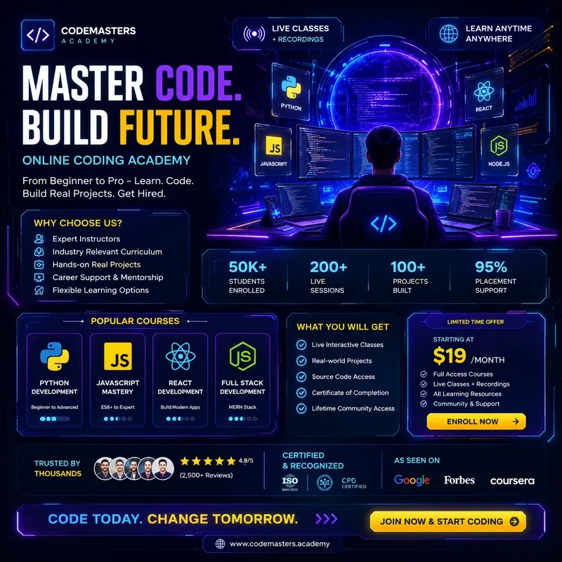 Premium Neon Tech Promo Poster Packs