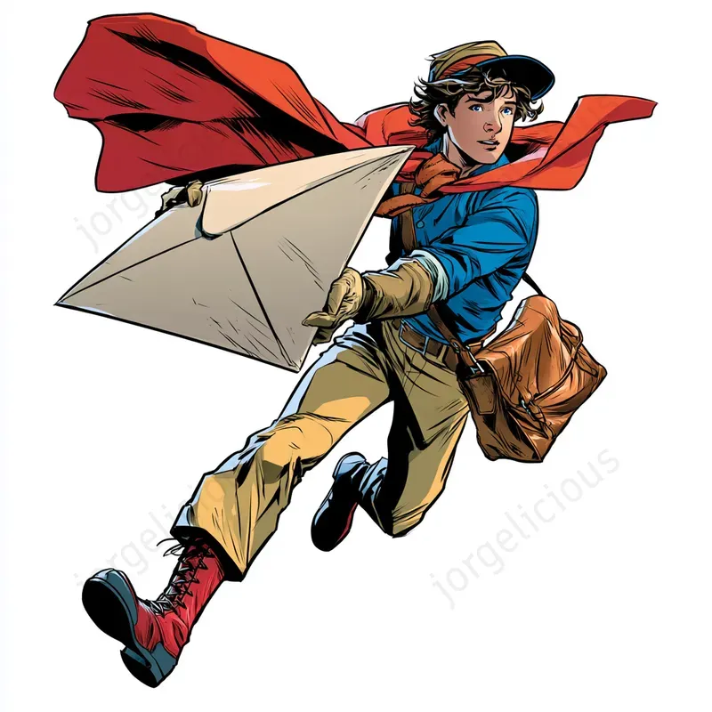 Bold Comic Character Illustrations