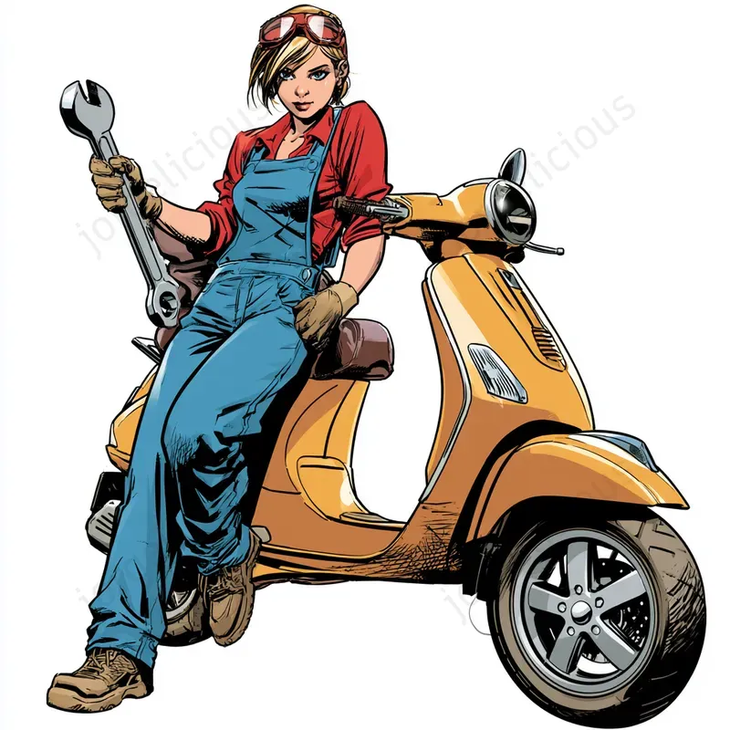 Bold Comic Character Illustrations