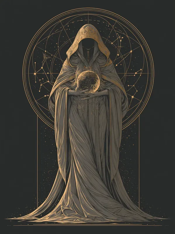 Vintage Magical Art Style