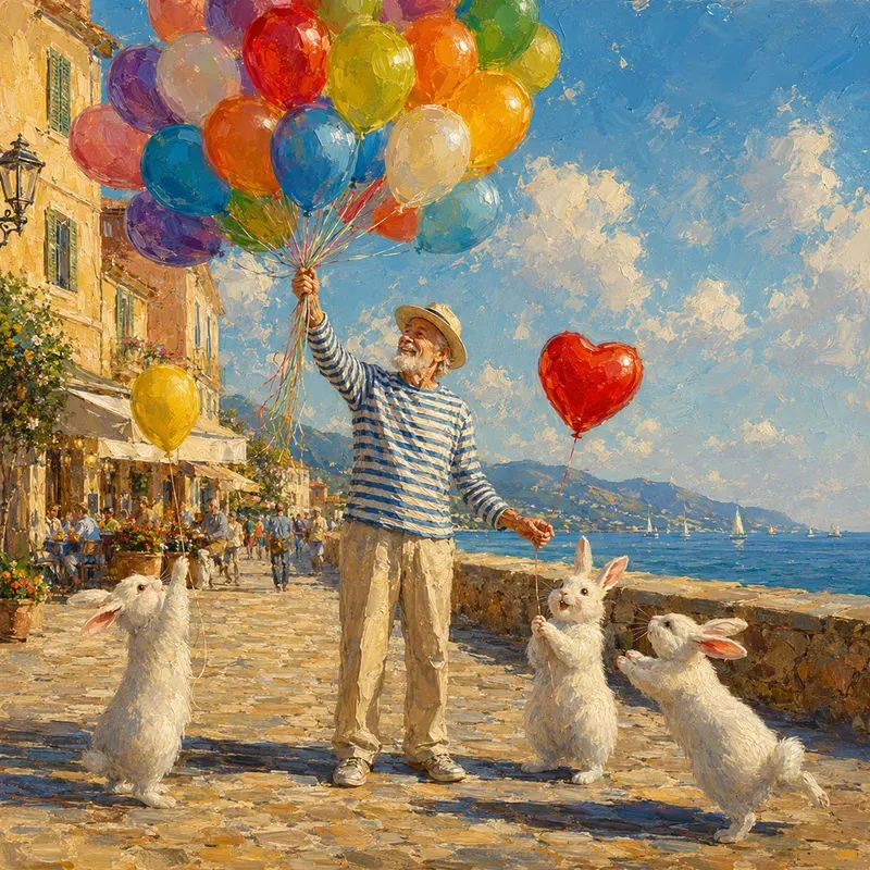 Balloon Man Friends