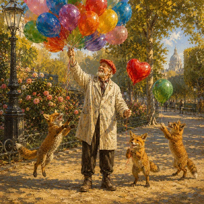 Balloon Man Friends