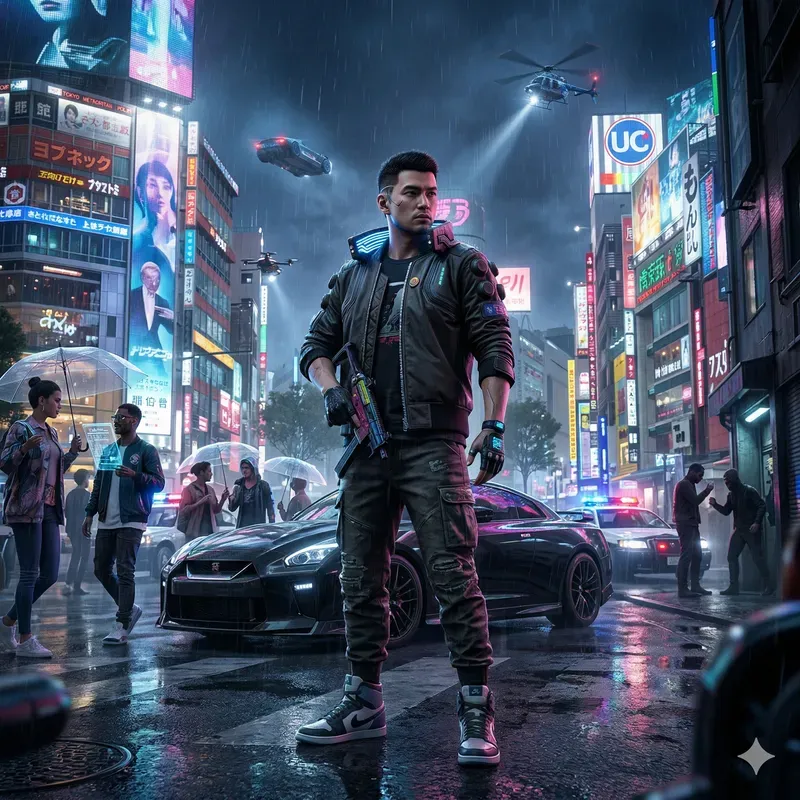 Gta 6 Cinematic City Scene Generator