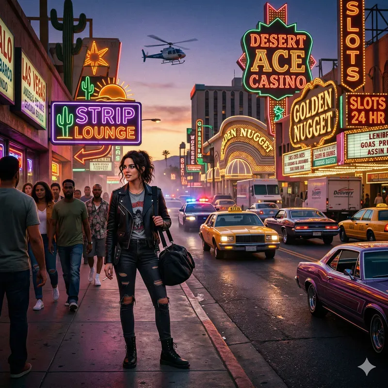 Gta 6 Cinematic City Scene Generator