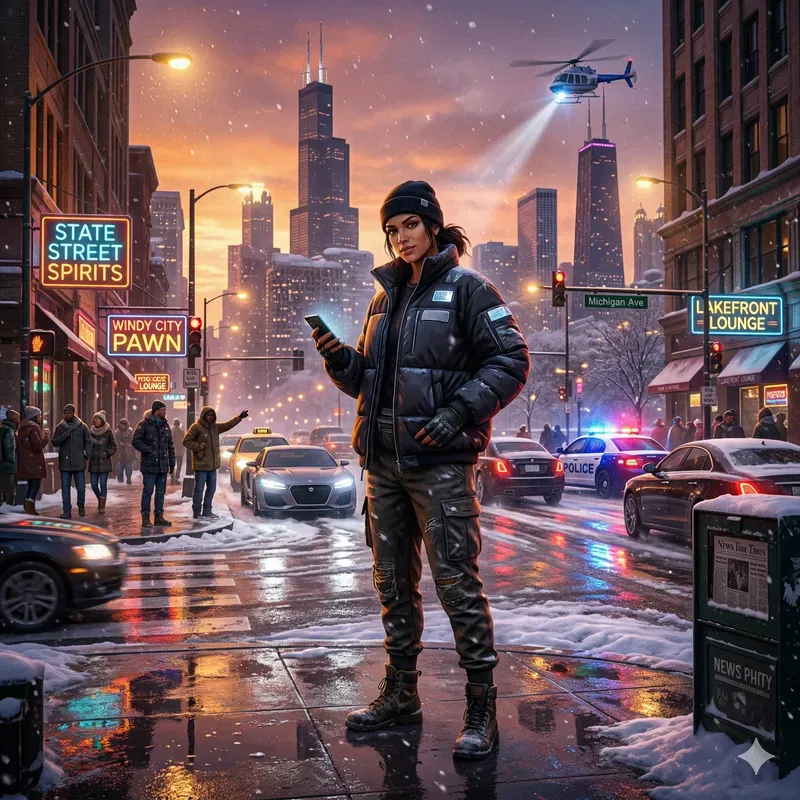 Gta 6 Cinematic City Scene Generator