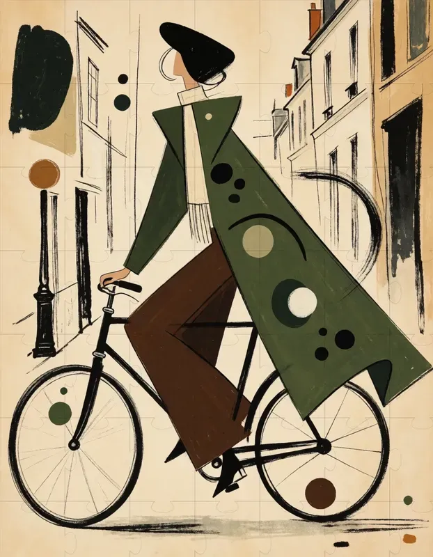 Modernist Fashion Illustration Generator