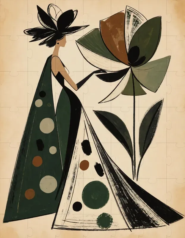Modernist Fashion Illustration Generator