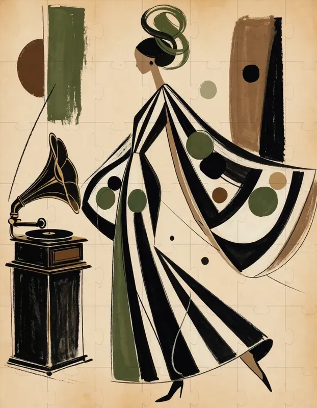 Modernist Fashion Illustration Generator