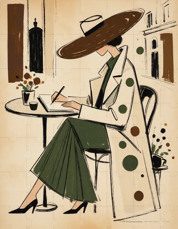 Modernist Fashion Illustration Generator