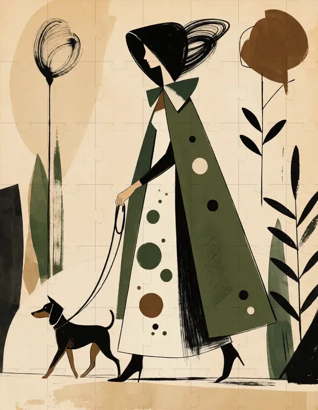Modernist Fashion Illustration Generator