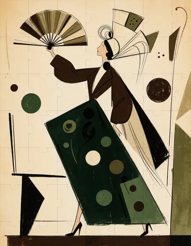 Modernist Fashion Illustration Generator