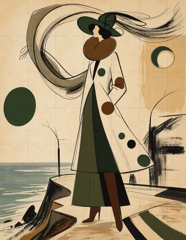 Modernist Fashion Illustration Generator