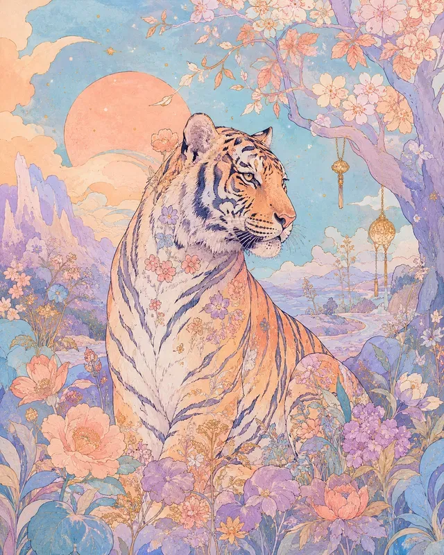 Pastel Dreamscape Generator