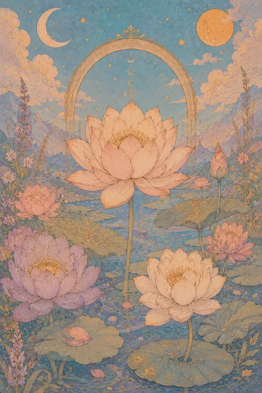 Pastel Dreamscape Generator