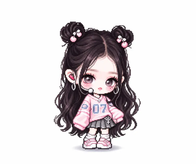 Pixel Player Idol Avatars