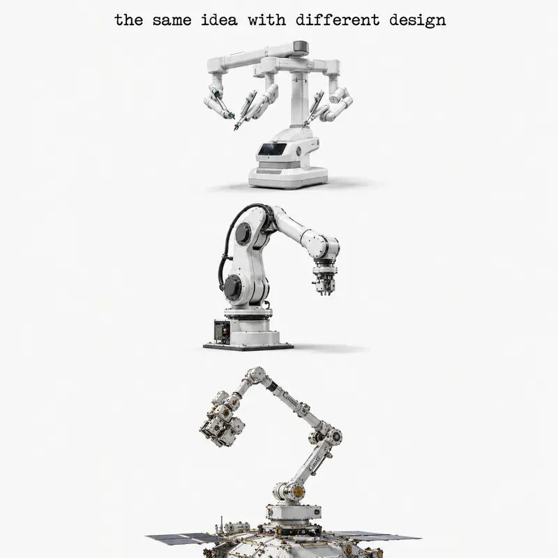 Same Idea Different Designs