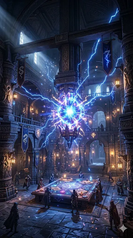 3D RPG Guild Hall Generator