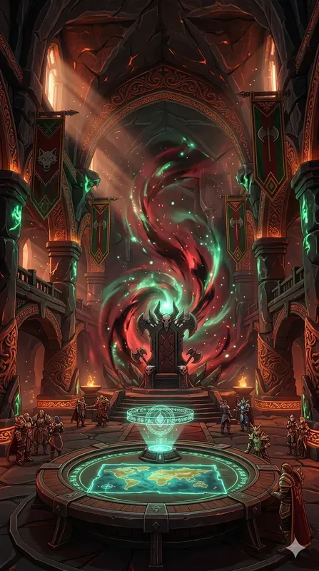 3D RPG Guild Hall Generator