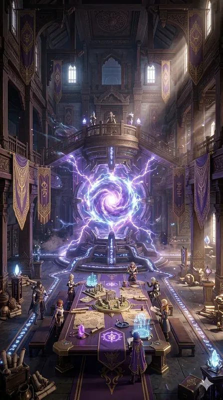 3D RPG Guild Hall Generator
