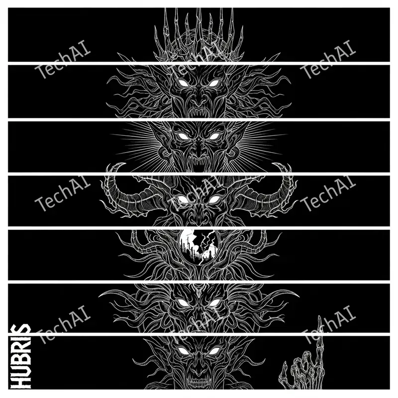 Sins Rendered In Stark White