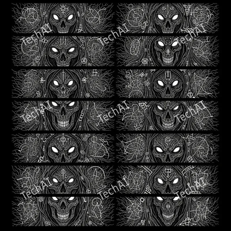 Sins Rendered In Stark White