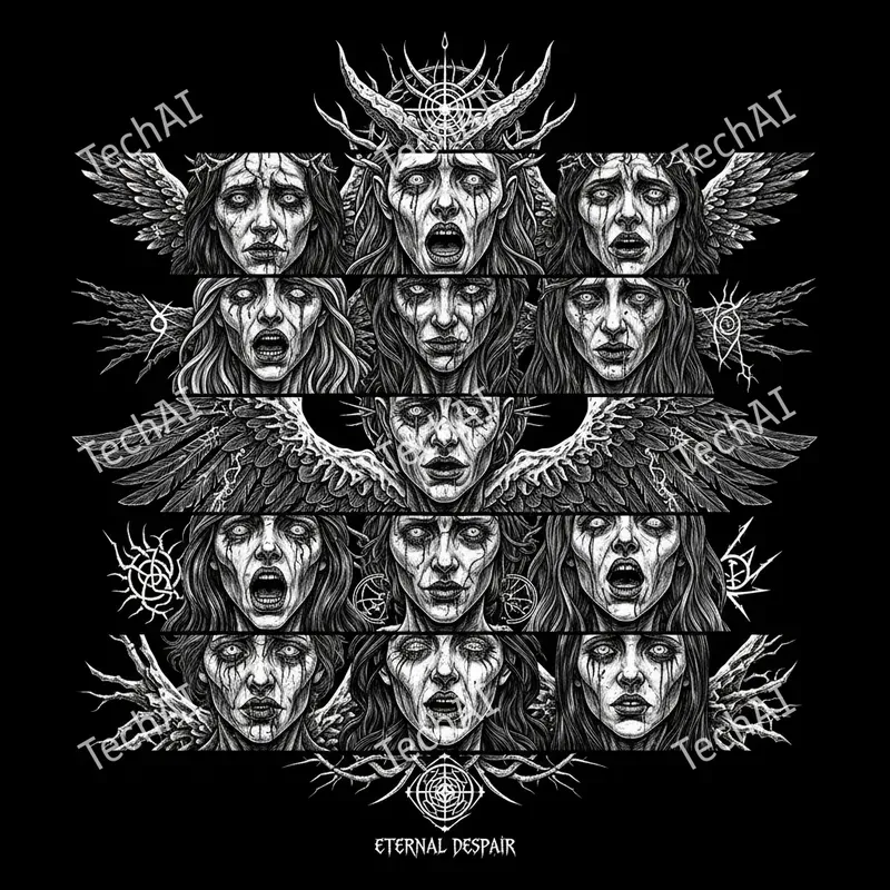 Sins Rendered In Stark White