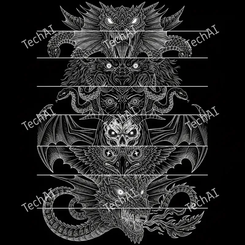 Sins Rendered In Stark White