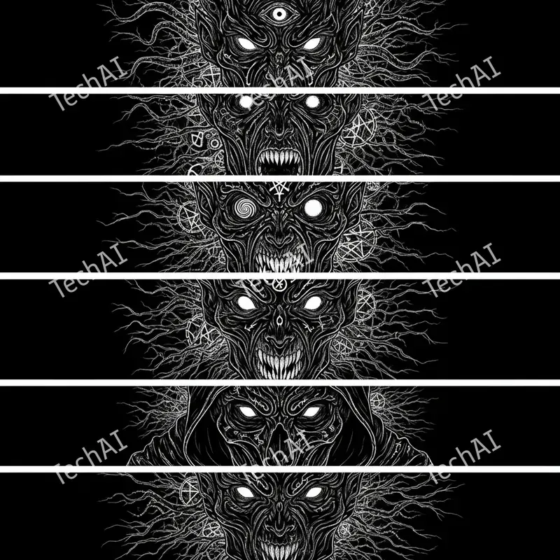 Sins Rendered In Stark White