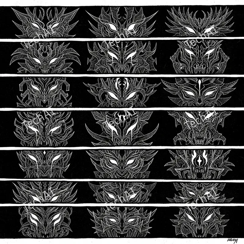 Sins Rendered In Stark White