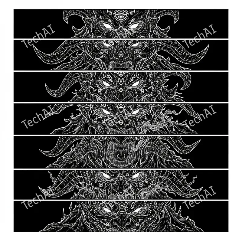 Sins Rendered In Stark White