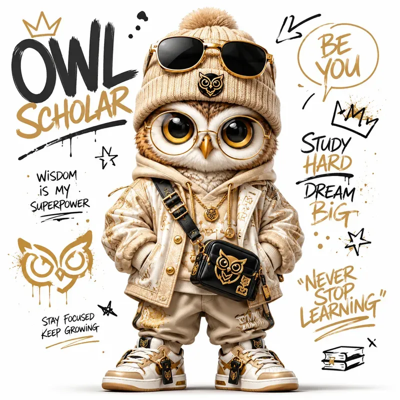 Unique Streetwear Mascot Characters
