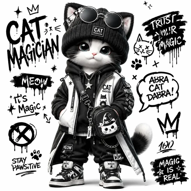 Unique Streetwear Mascot Characters