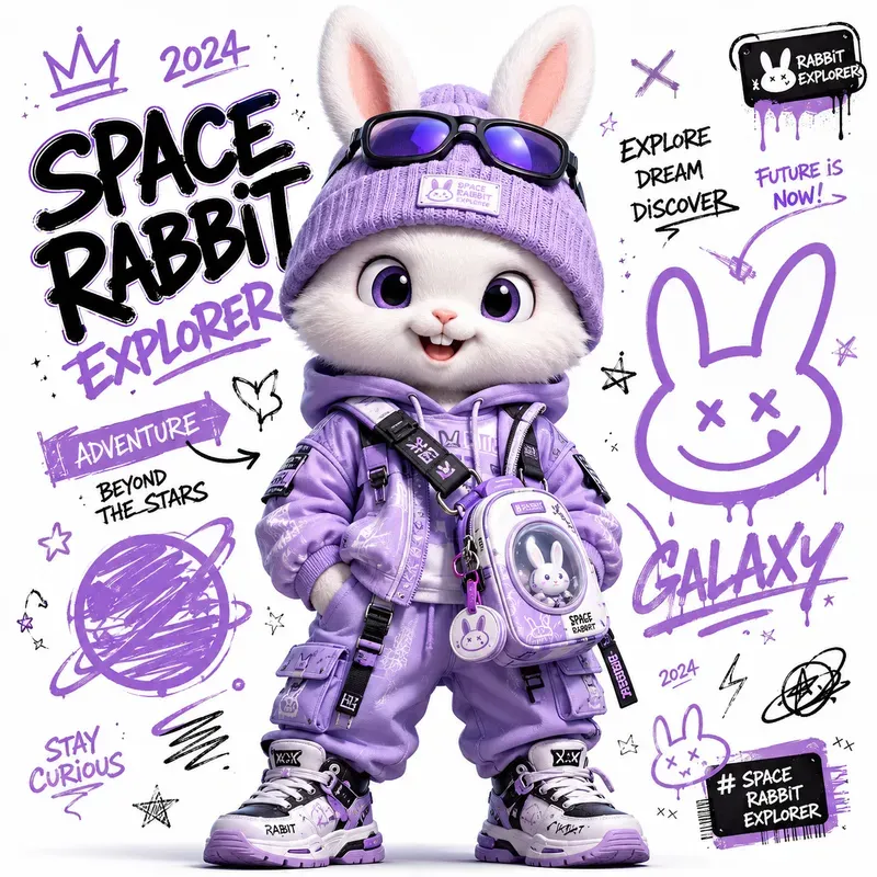 Unique Streetwear Mascot Characters