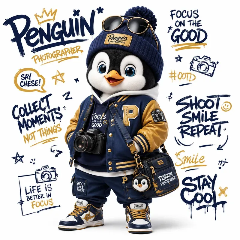 Unique Streetwear Mascot Characters