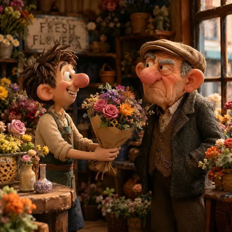 Whimsical Clay Character Scenes