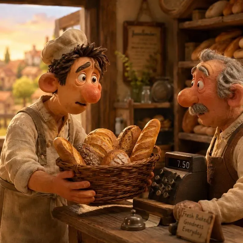 Whimsical Clay Character Scenes