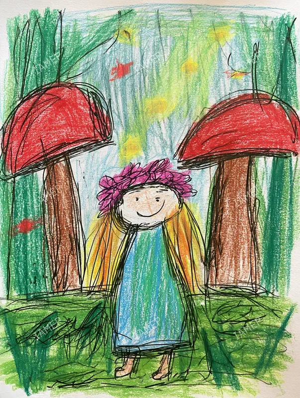 Whimsical Forest Storybook Art