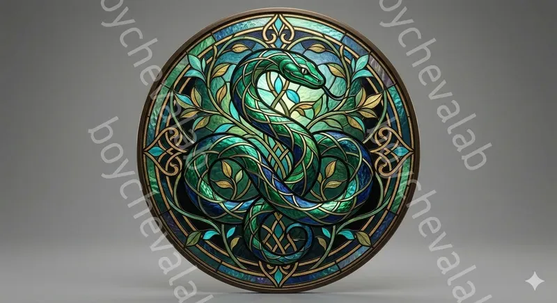 Stained Glass Art Generator For Etsy