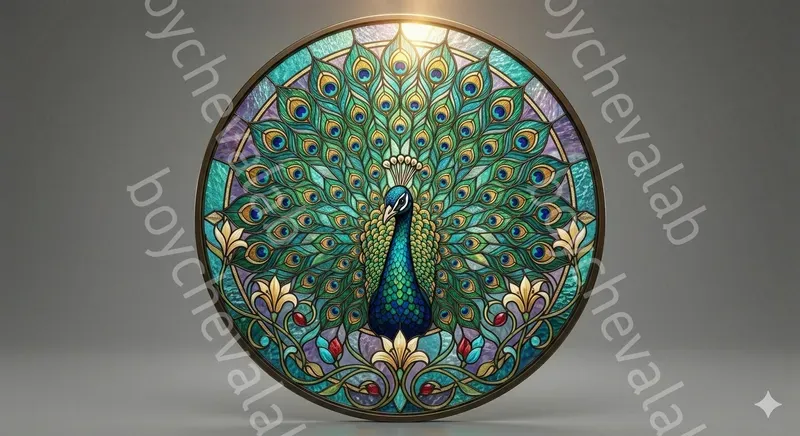 Stained Glass Art Generator For Etsy