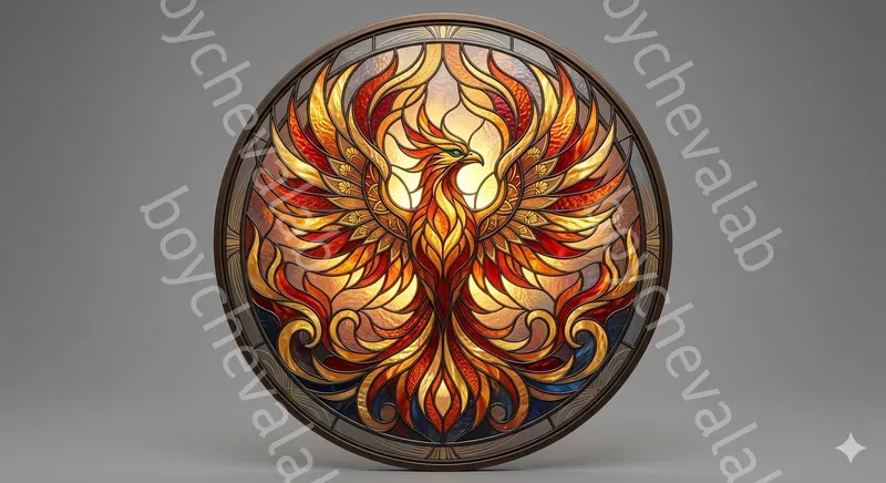 Stained Glass Art Generator For Etsy