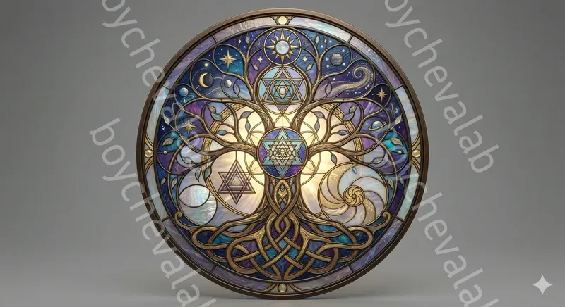 Stained Glass Art Generator For Etsy