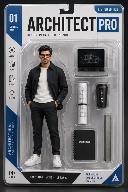 Collectible Toy Packaging Generator