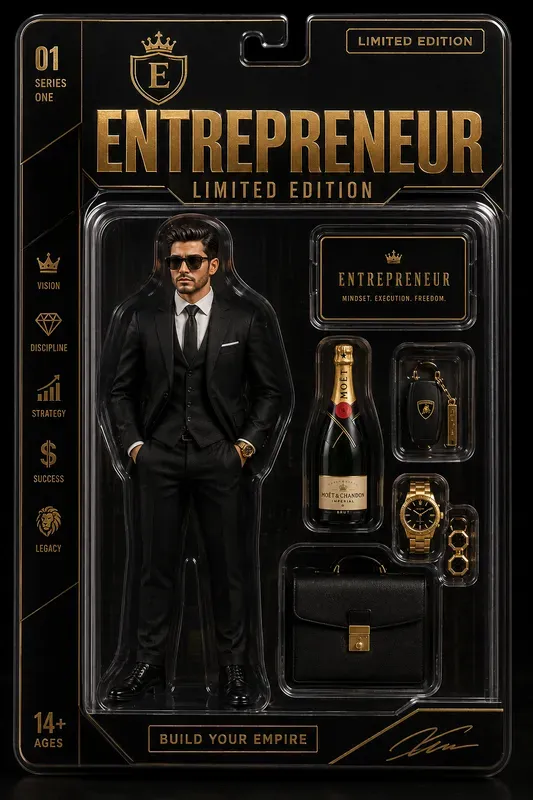 Collectible Toy Packaging Generator