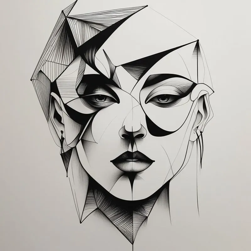 Elegant Line Art Illustrations